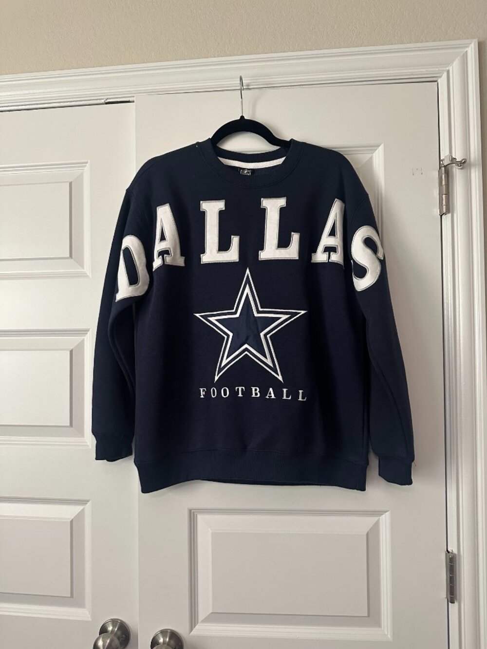 Brand New Dallas Cowboys Boyfriend Sweatshirt